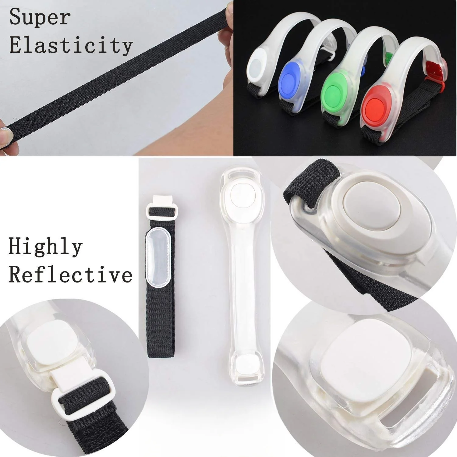 LED Light Up Armband – Waterproof, Reflective & Adjustable - Image 11