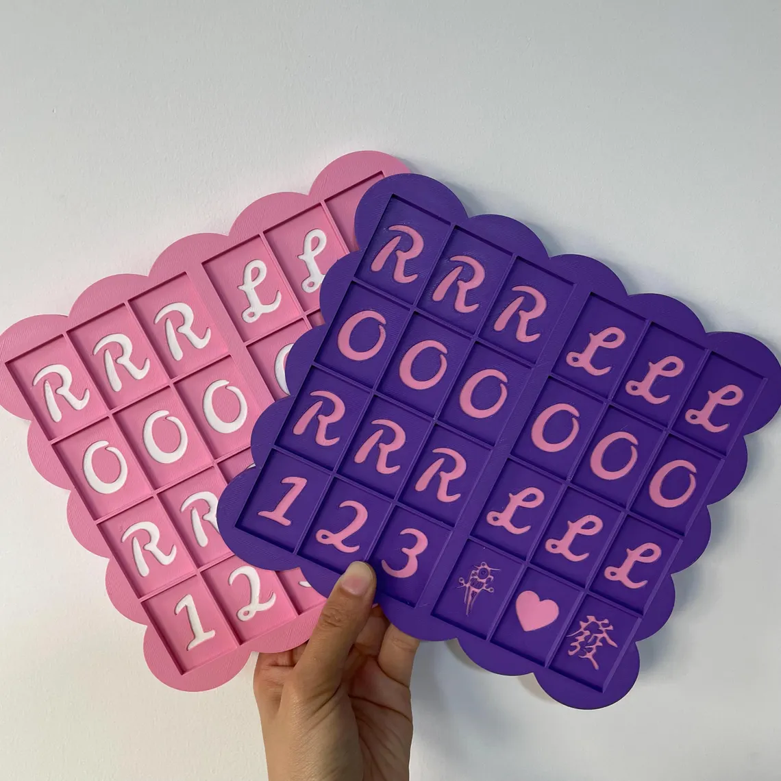 Mahjong Practice Board | 3D Printed Tile Holder Training Tool