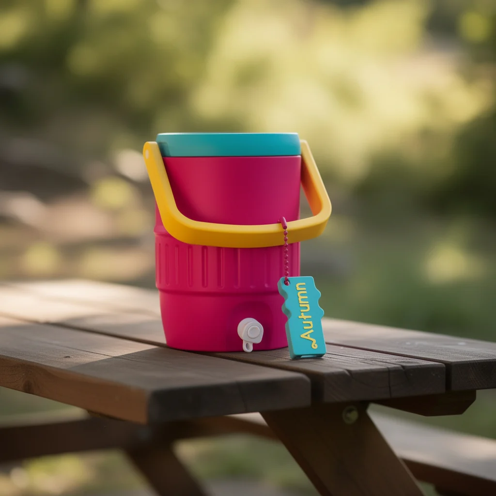 Mini Cooler Can Holder Set with Custom Name Opener Chain - Image 3