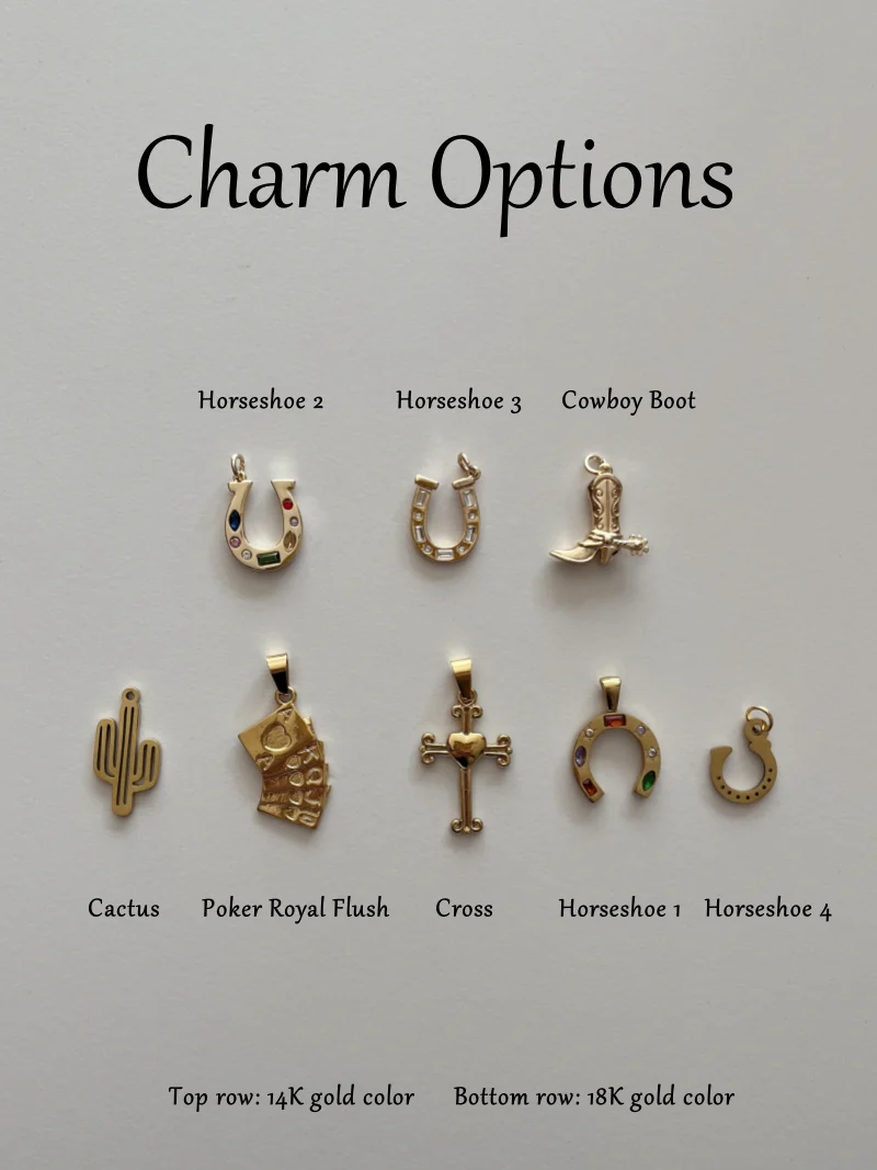 Mini Cowboy Hat Car Charm with Custom Initial-3 Colors - Image 4