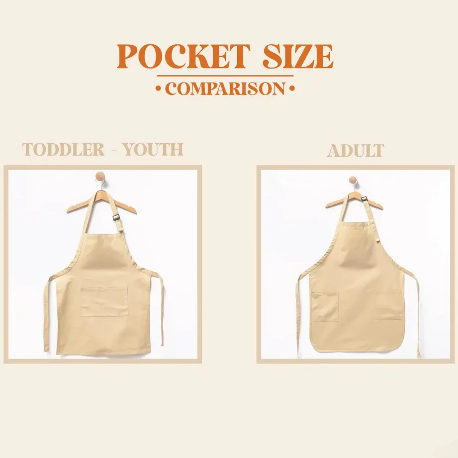 Mommy and Me Matching Aprons – Custom Apron Set for Mom & Kids - Image 7