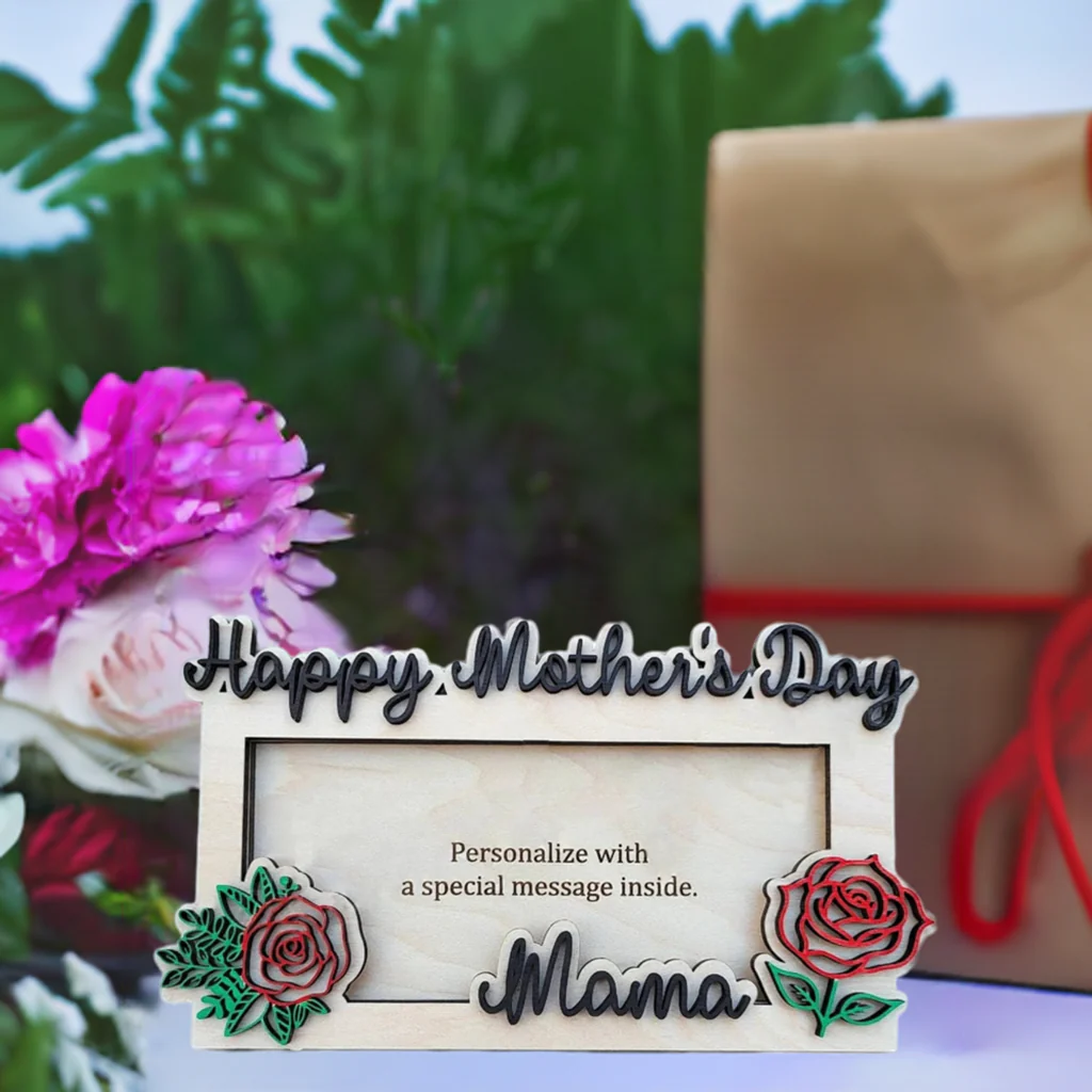 Wooden Rose Envelope Money Holder - Perfect Mother’s Day Gift 🌹💖 - Image 6