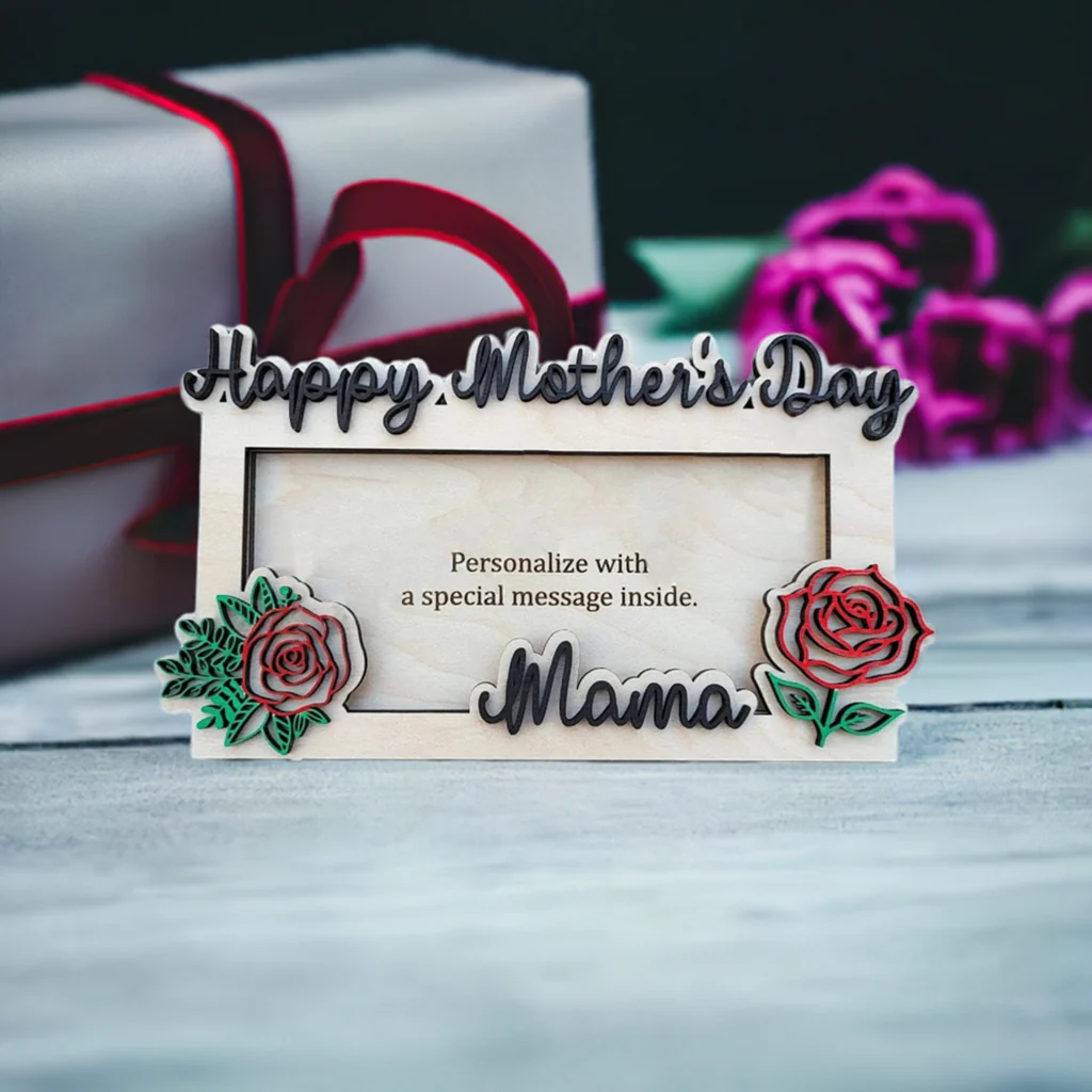 Wooden Rose Envelope Money Holder - Perfect Mother’s Day Gift 🌹💖 - Image 7