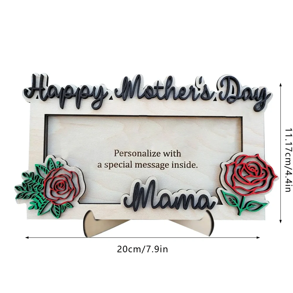 Wooden Rose Envelope Money Holder - Perfect Mother’s Day Gift 🌹💖 - Image 8