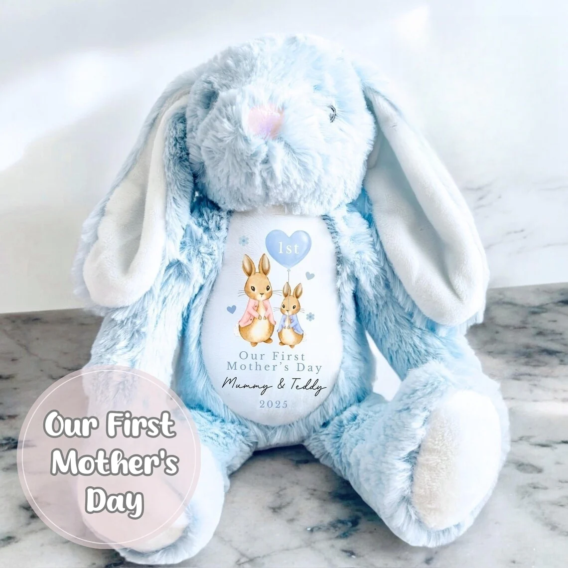 My First Mother's Day Bunny | Personalized Soft Toy Gift - Image 4
