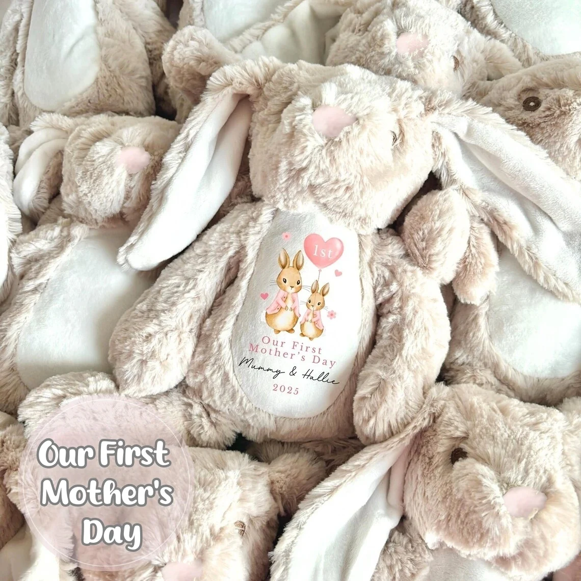 My First Mother's Day Bunny | Personalized Soft Toy Gift - Image 5