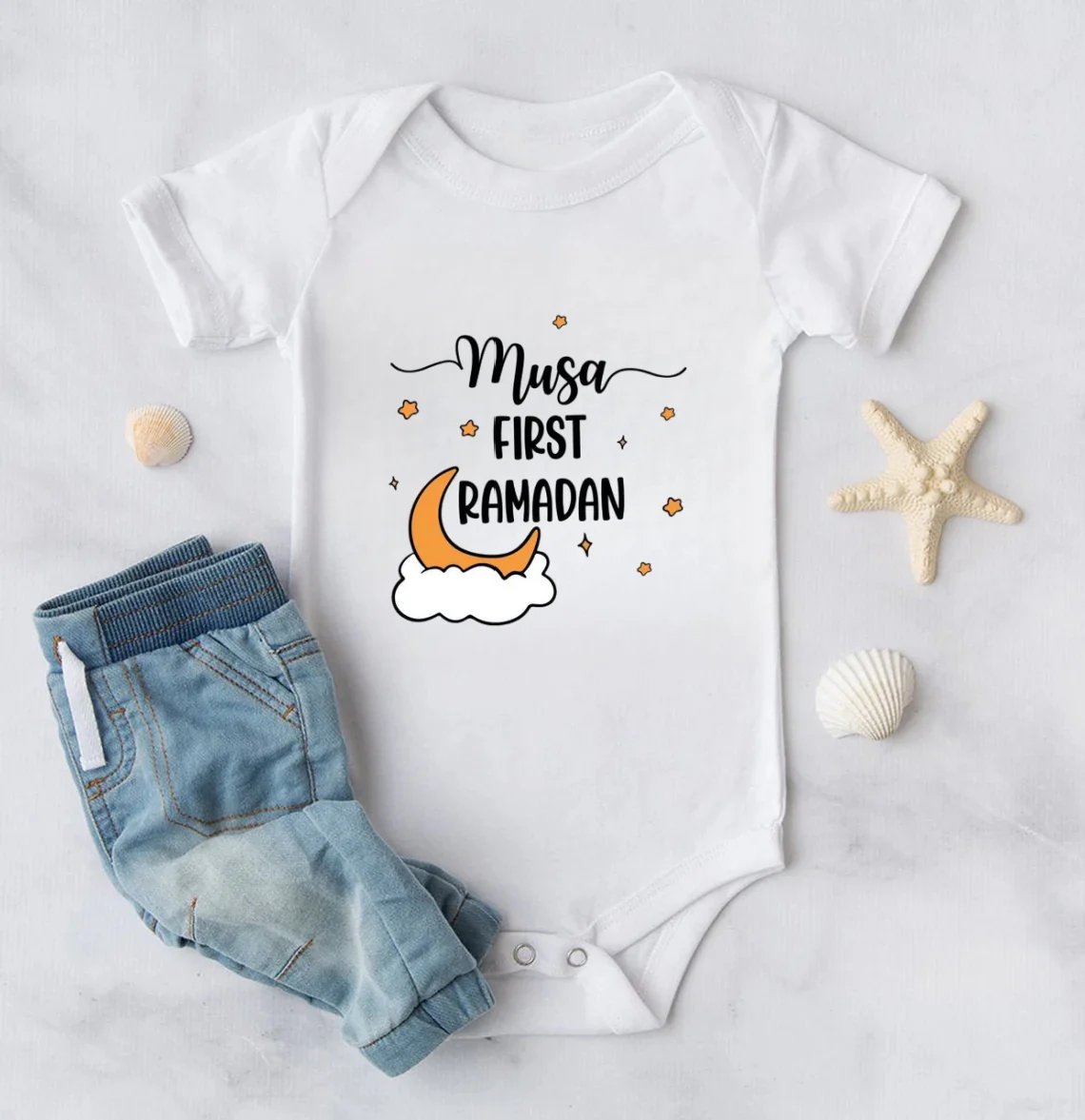 My First Ramadan Outfit | Personalized Baby Bodysuit Gift - Image 5