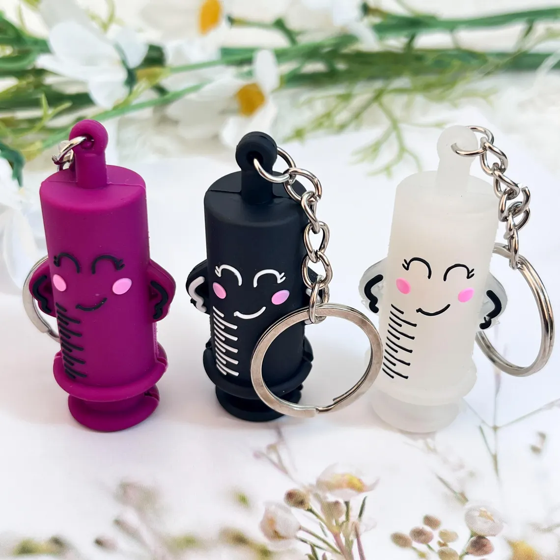 Personalized Ampoule Opener – Cute Gift for Nurse or Paramedic Keychain - Image 4