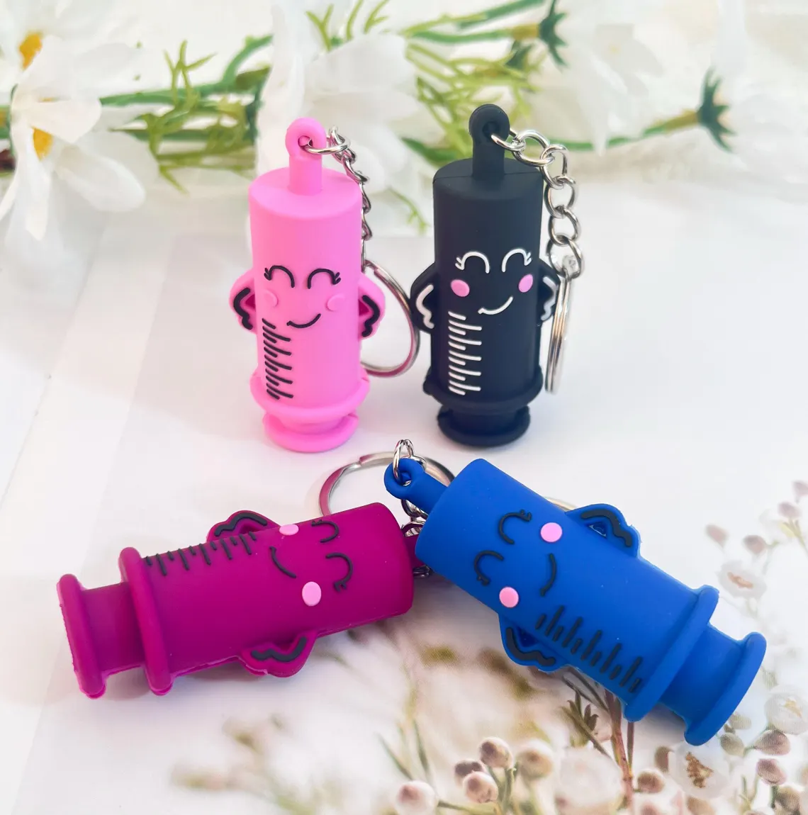 Personalized Ampoule Opener – Cute Gift for Nurse or Paramedic Keychain - Image 6