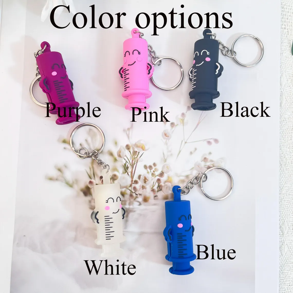 Personalized Ampoule Opener – Cute Gift for Nurse or Paramedic Keychain - Image 8