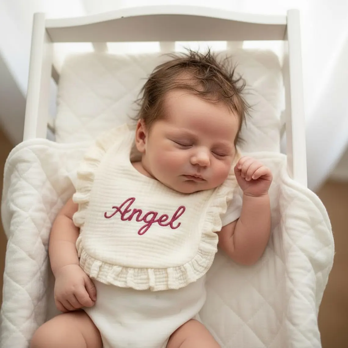 Personalized Baby Bibs – Custom Embroidered Cotton Baby Gift - Image 10