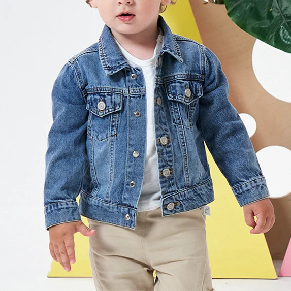 Personalized Baby Denim Jacket with Embroidery | Custom Name Gift - Image 3