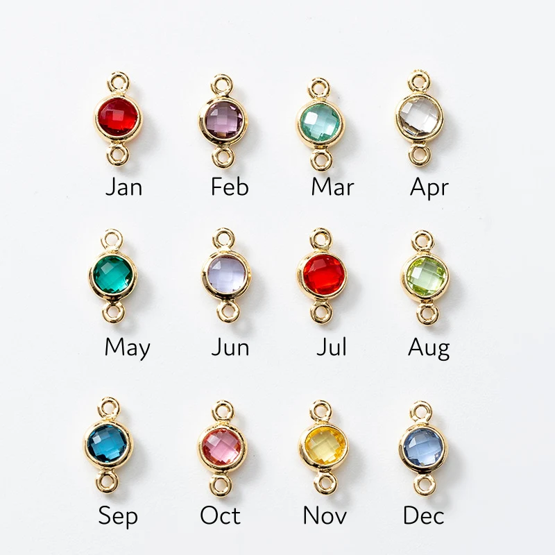 Personalized Bird Necklace with Birthstone Gift for Her - Image 7