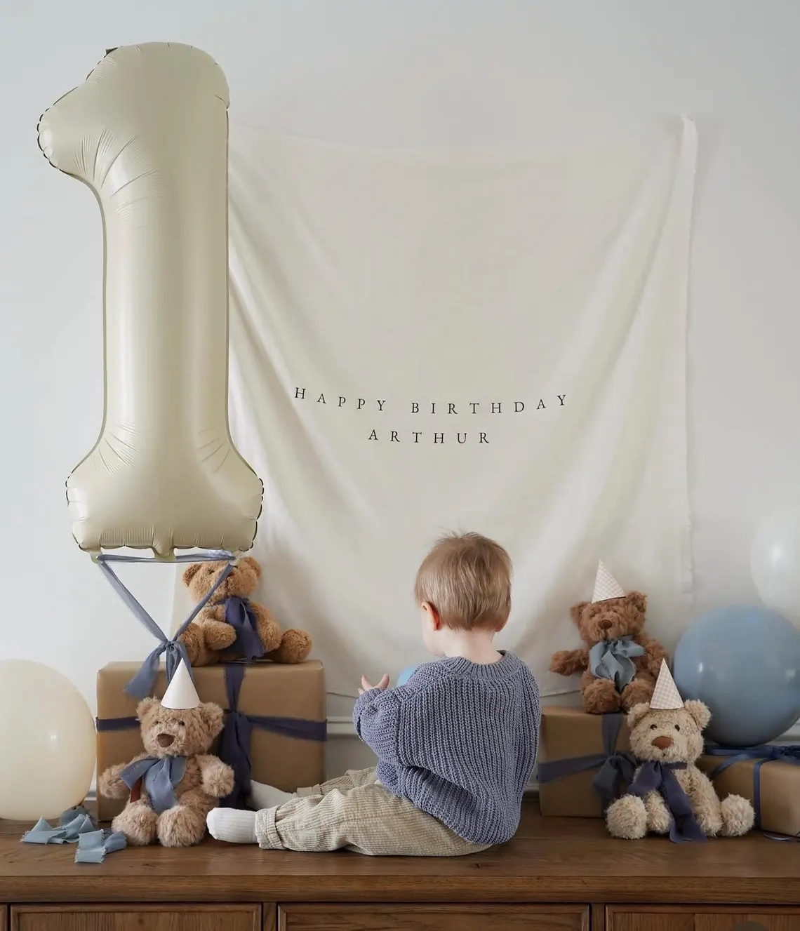 Personalized Birthday Banner | Custom Fabric Name Flag