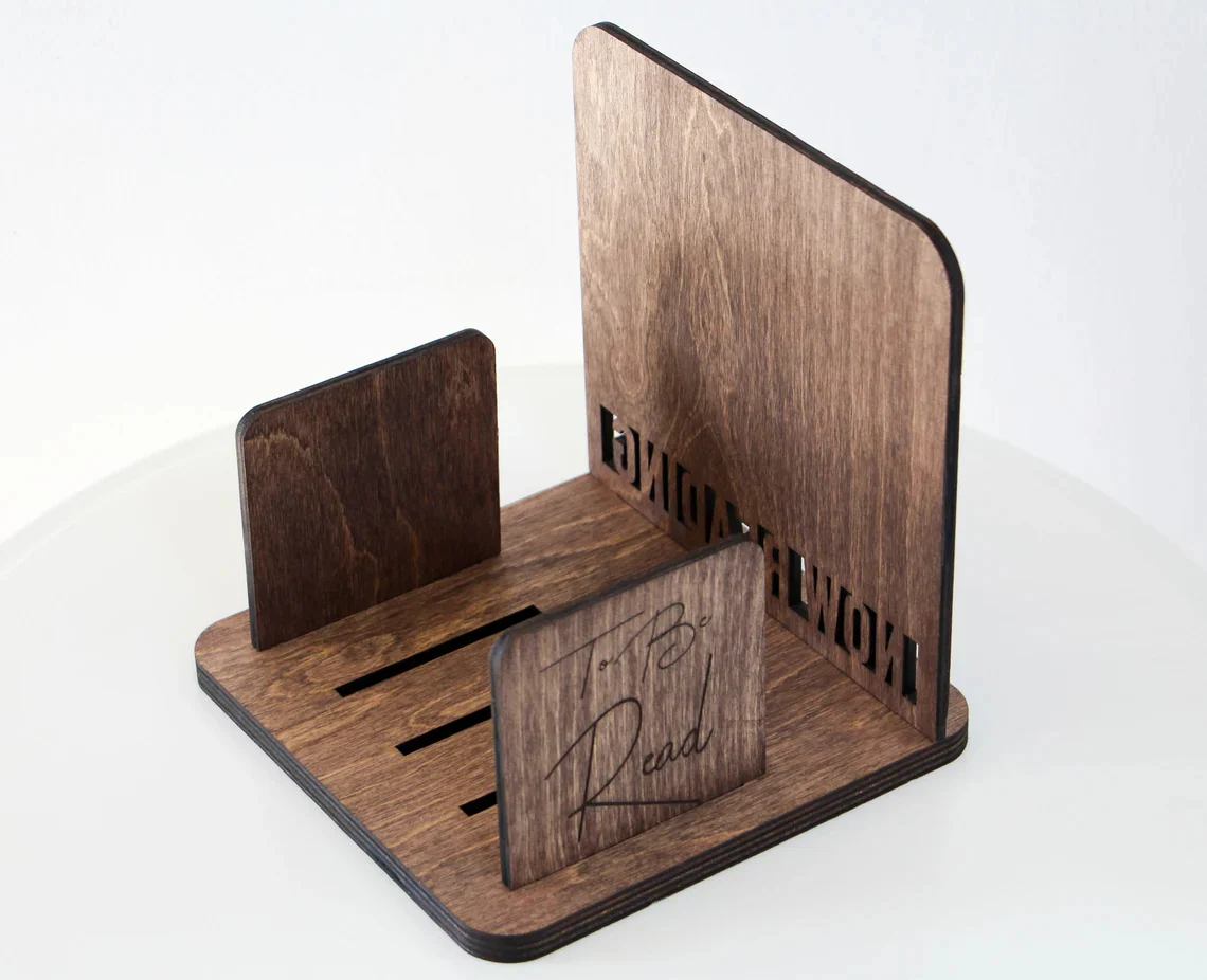 Personalized Book Holder, Mothers Day Gift From Daughter, Grandma - Image 5