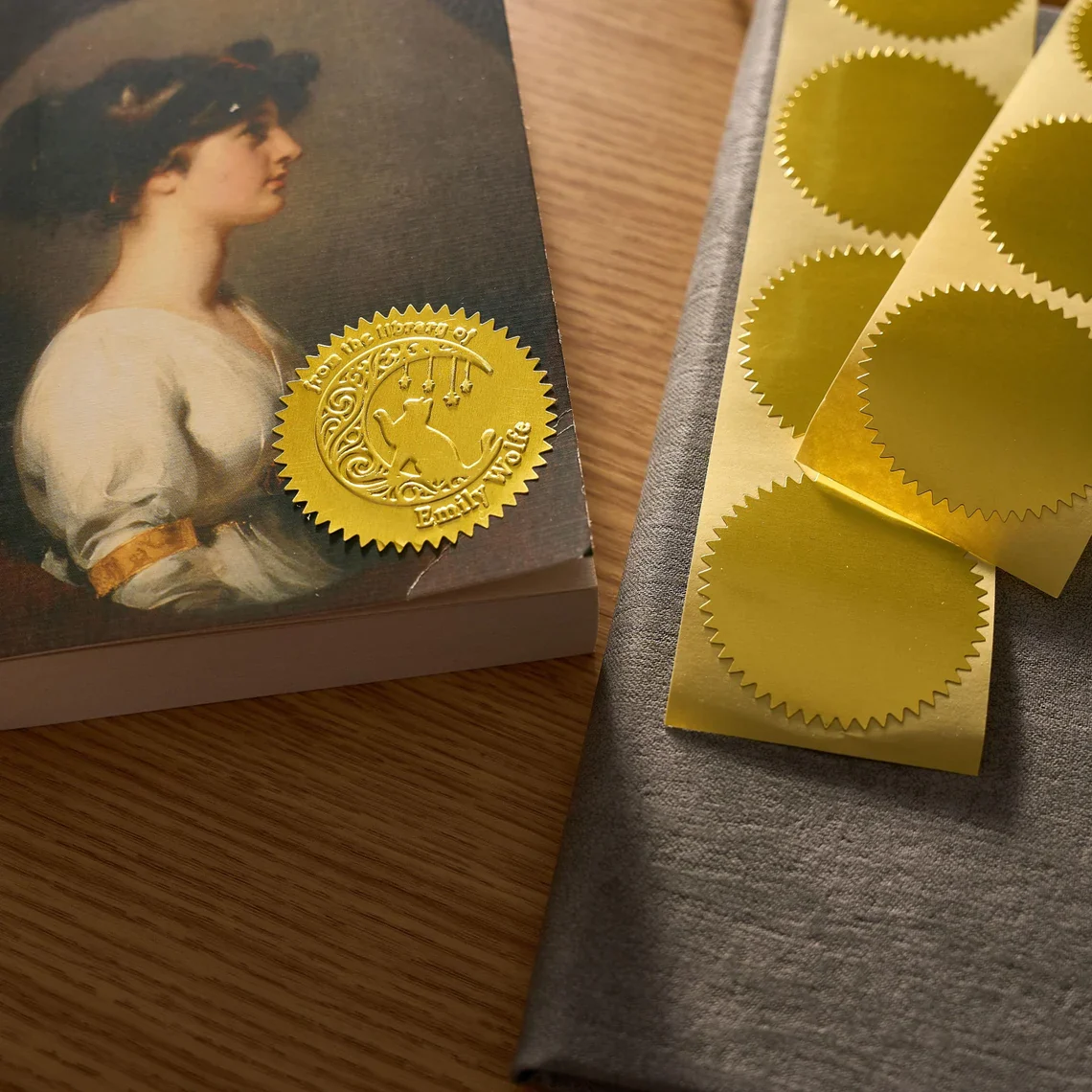 Custom Book Embosser Stamp | From the Library of | Ex Libris Gift - Image 13
