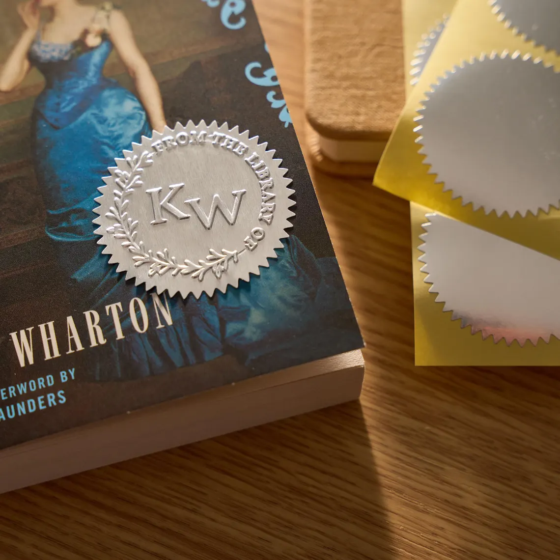 Custom Book Embosser Stamp | From the Library of | Ex Libris Gift - Image 12