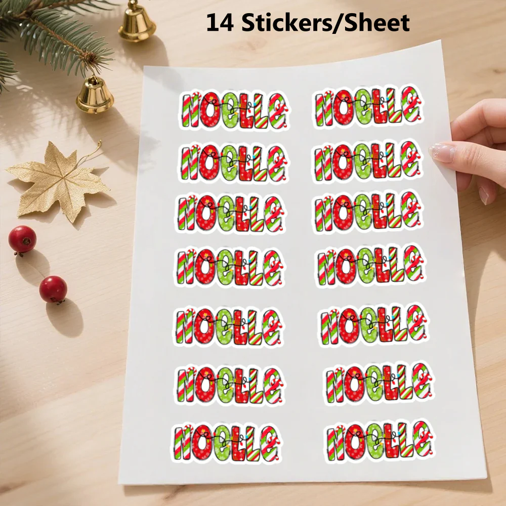 Personalized Christmas Gift Labels | Sweet & Twinkly Custom Name Stickers - Image 4