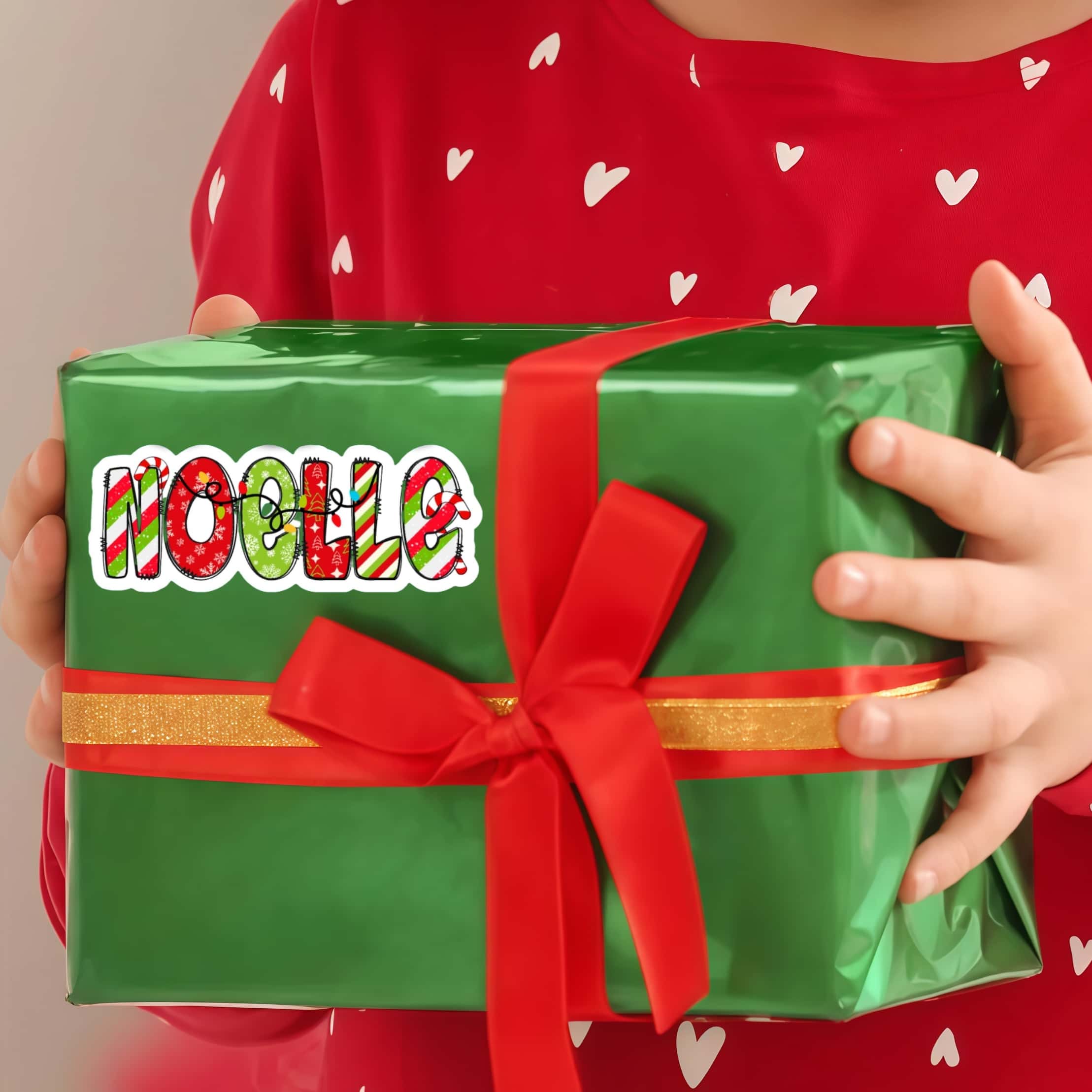 Personalized Christmas Gift Labels | Sweet & Twinkly Custom Name Stickers - Image 5