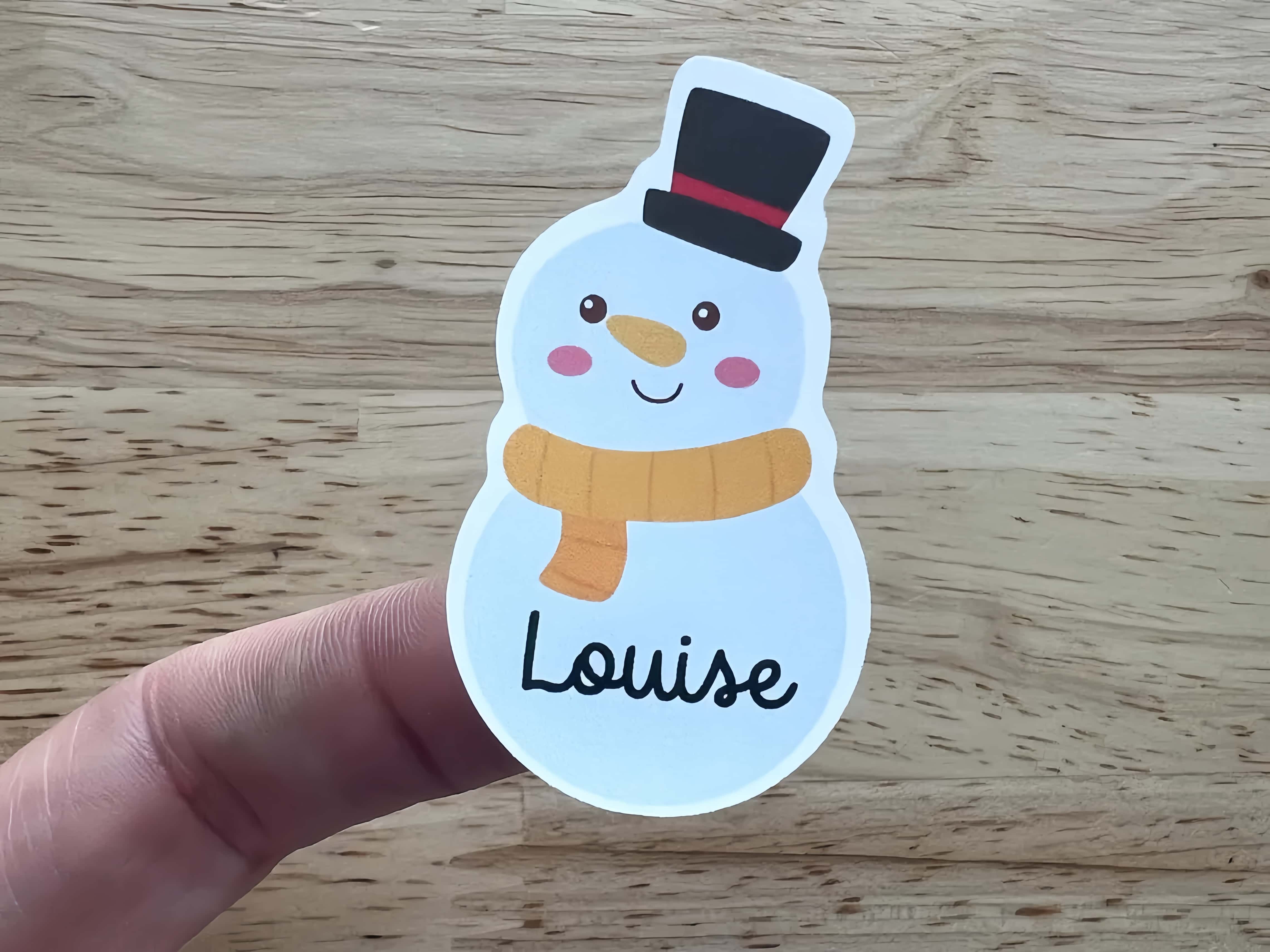 Personalized Christmas Gift Tags Stickers | Set of 20 Holiday Labels - Image 4