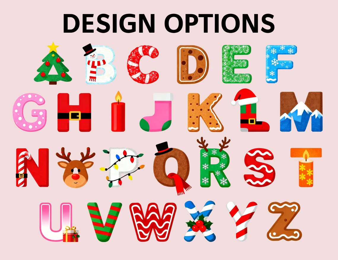 Personalized Christmas Name Labels | Custom Gift Stickers - Image 5
