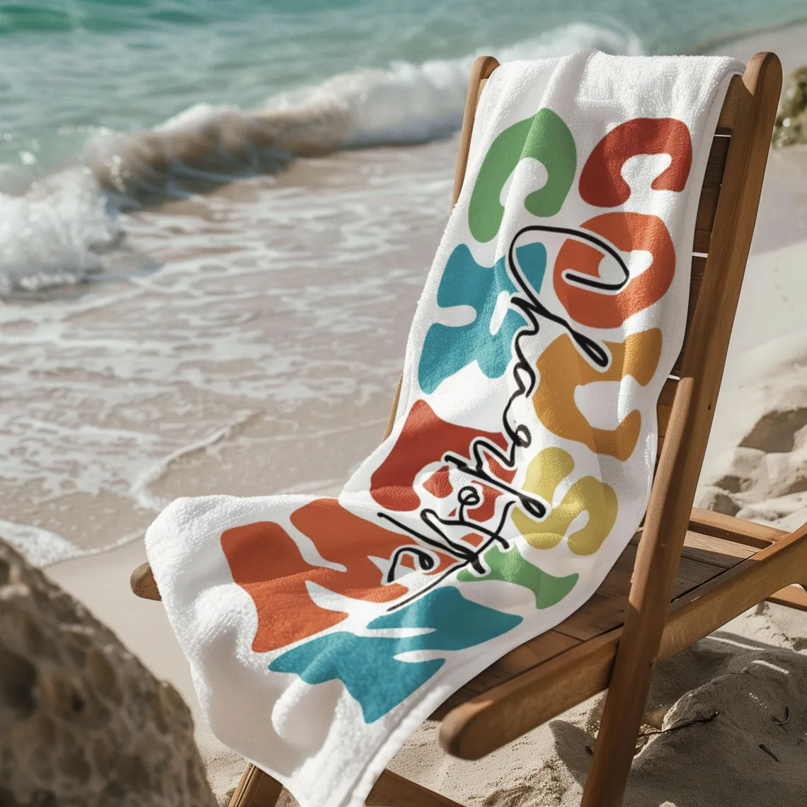 Personalized Cousin Crew Beach Towel – Family Vacation Gift - Image 5