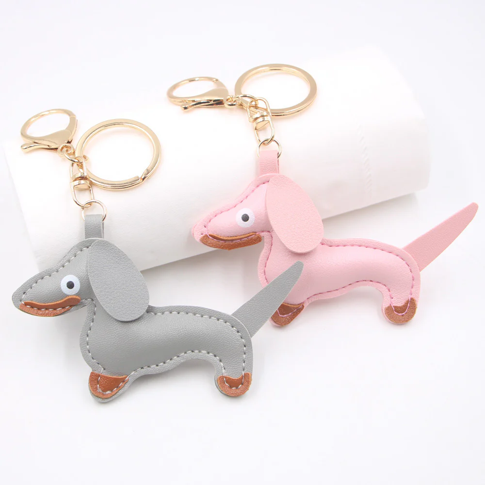 Personalized Dachshund Keychain | Custom Name & Initial Keyring - Image 6