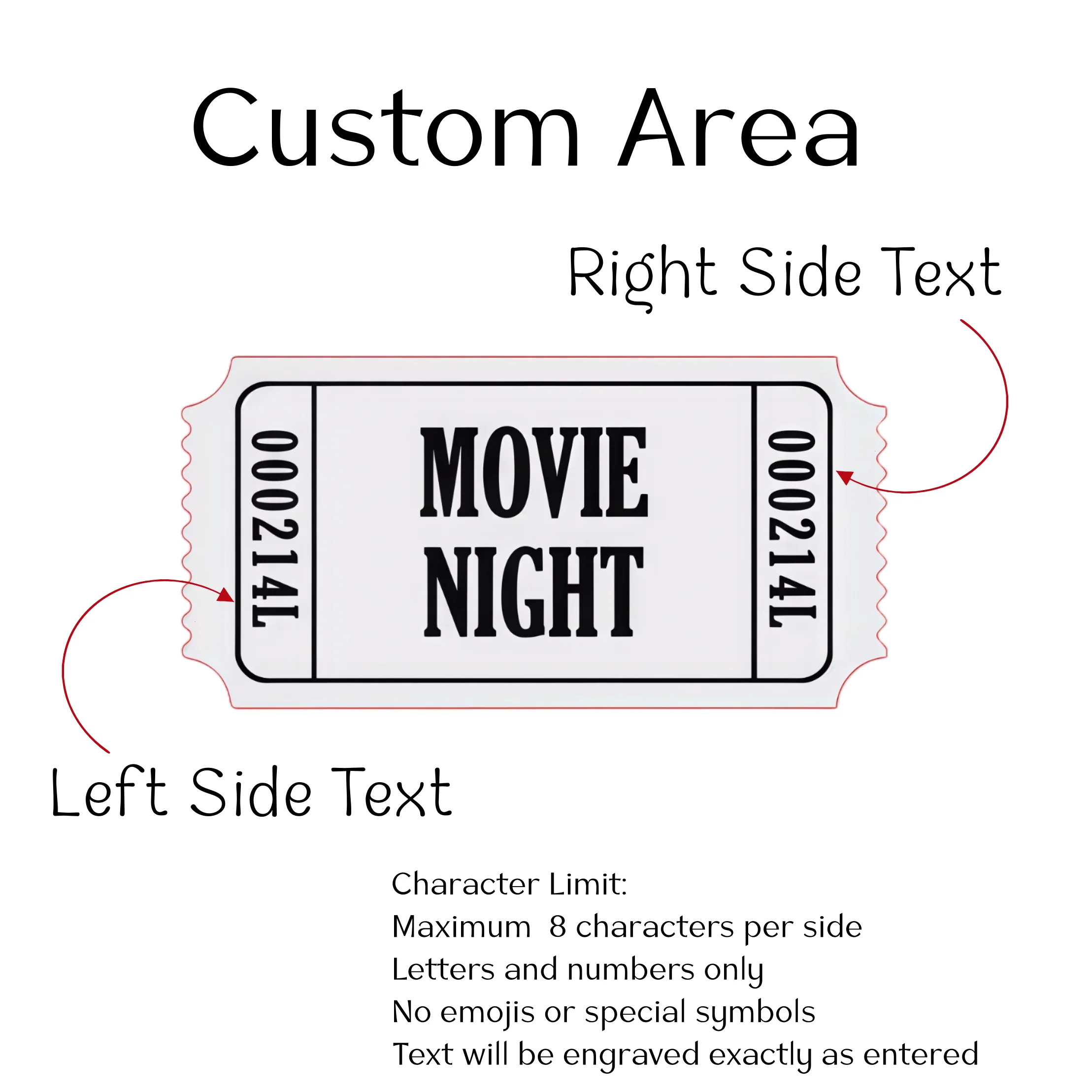 Personalized Wooden Date Night Tickets – 60 Couples Love Coupons Gift - Image 4