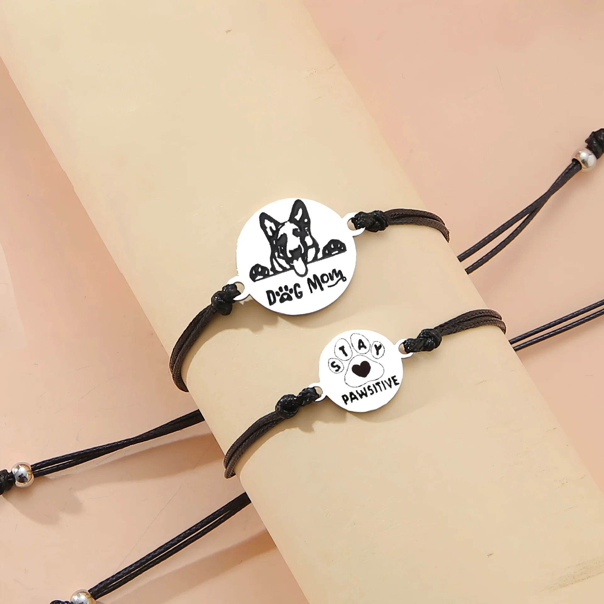 Personalized Dog Paw Bracelet – Adjustable Pet Mom Gift for Mothers - Image 11