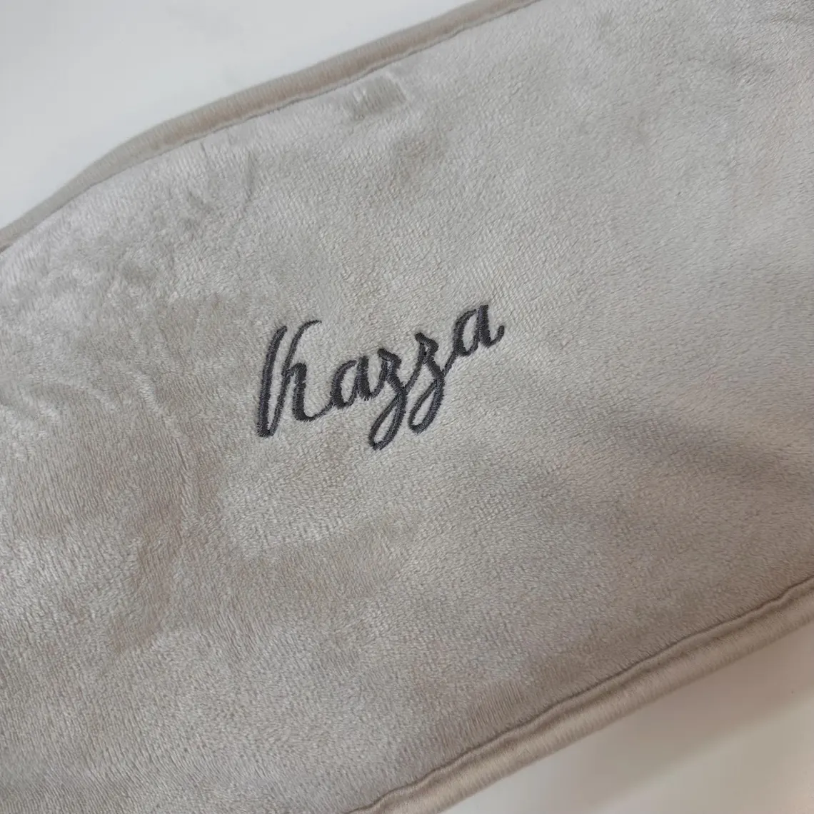Personalized Hot Water Bottle with Waist Belt | Embroidered Gift - Image 3