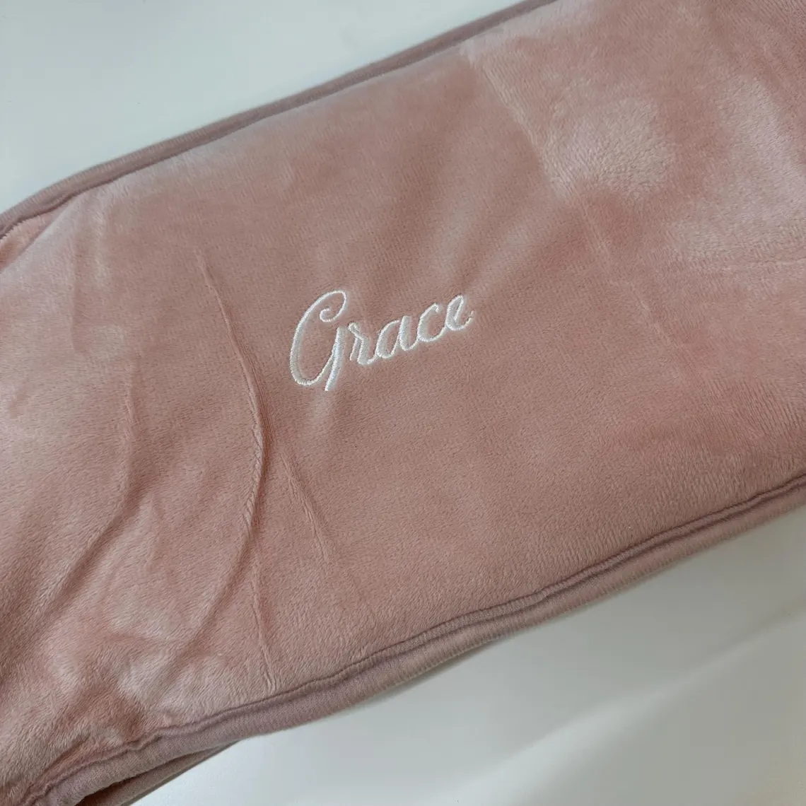 Personalized Hot Water Bottle with Waist Belt | Embroidered Gift - Image 4