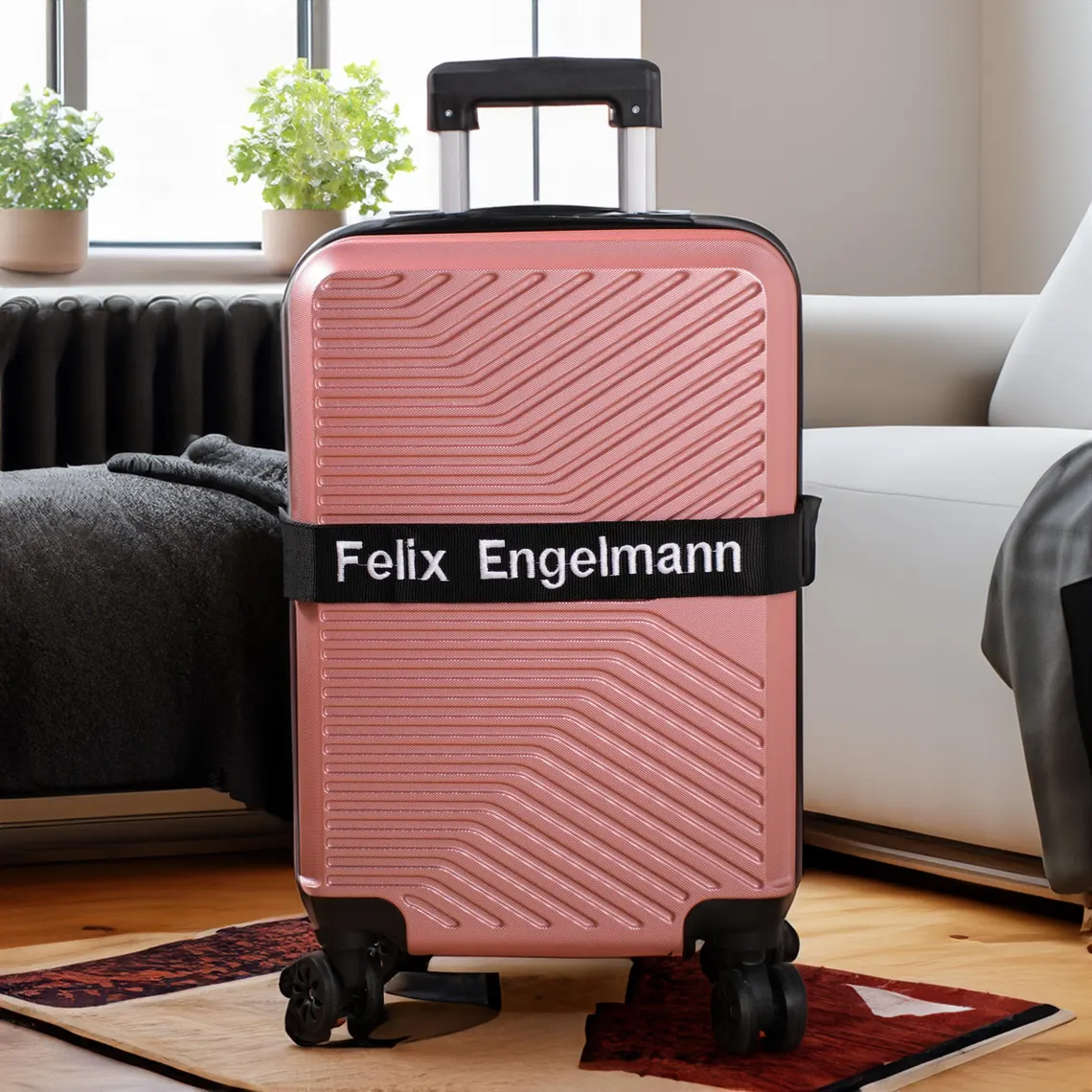 Personalized Luggage Strap – Custom Embroidered Travel Tag 180cm - Image 6