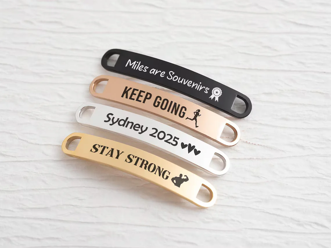 Personalized Engraved Shoe Tags – Motivational Gift for Runners - Image 7