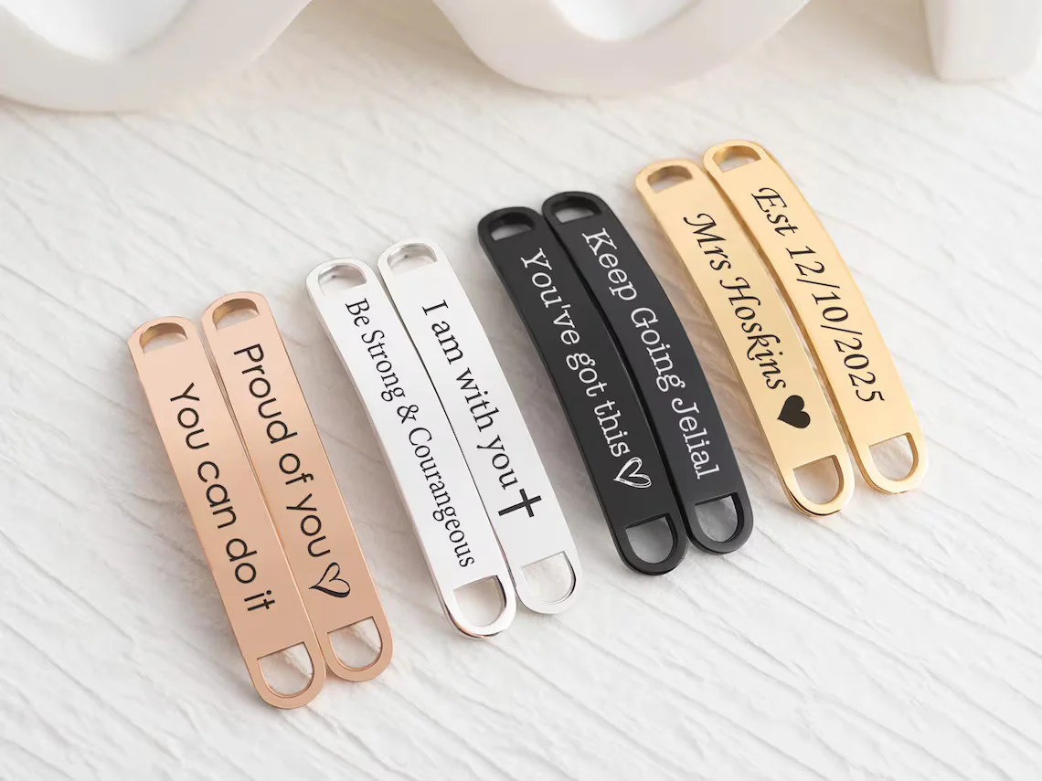 Personalized Engraved Shoe Tags – Motivational Gift for Runners - Image 8