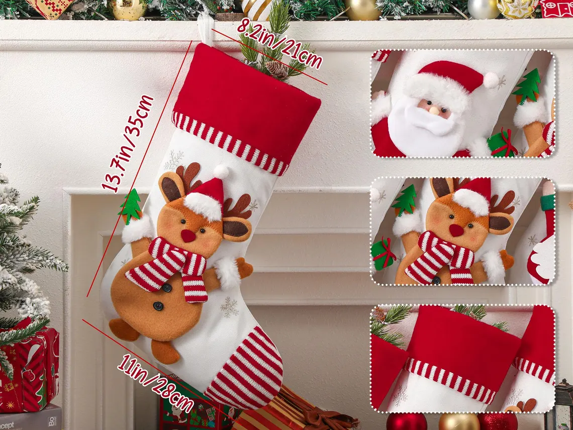 Personalized Family Christmas Stockings – Custom Holiday Decor - Image 4
