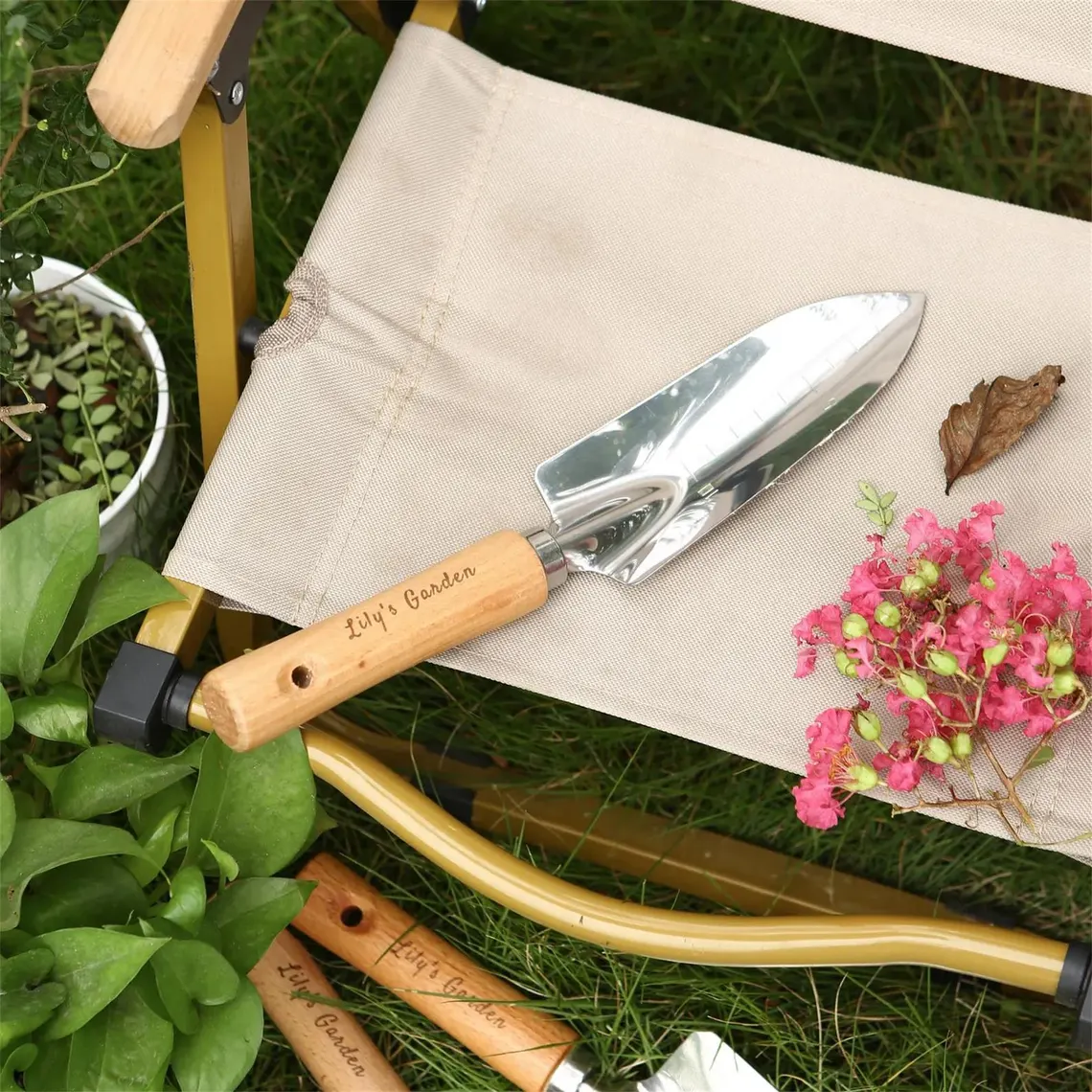 Personalized Gardening Bag & Tools – Gift for Mom & Grandma - Image 5