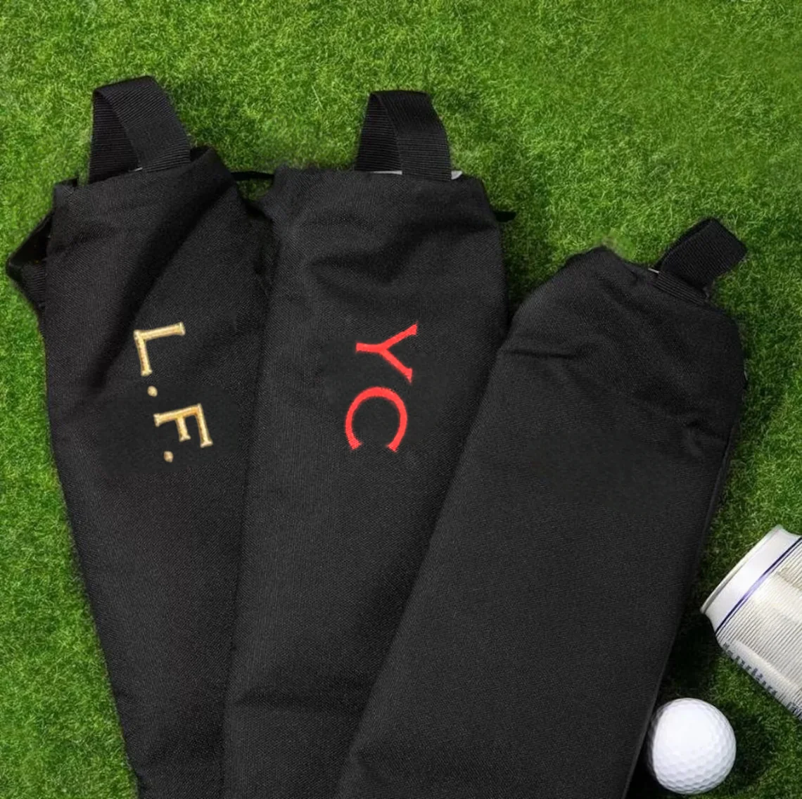 Personalized Embroidered Golf Bag Cooler – Custom Beer Sleeve for Golfers - Image 3