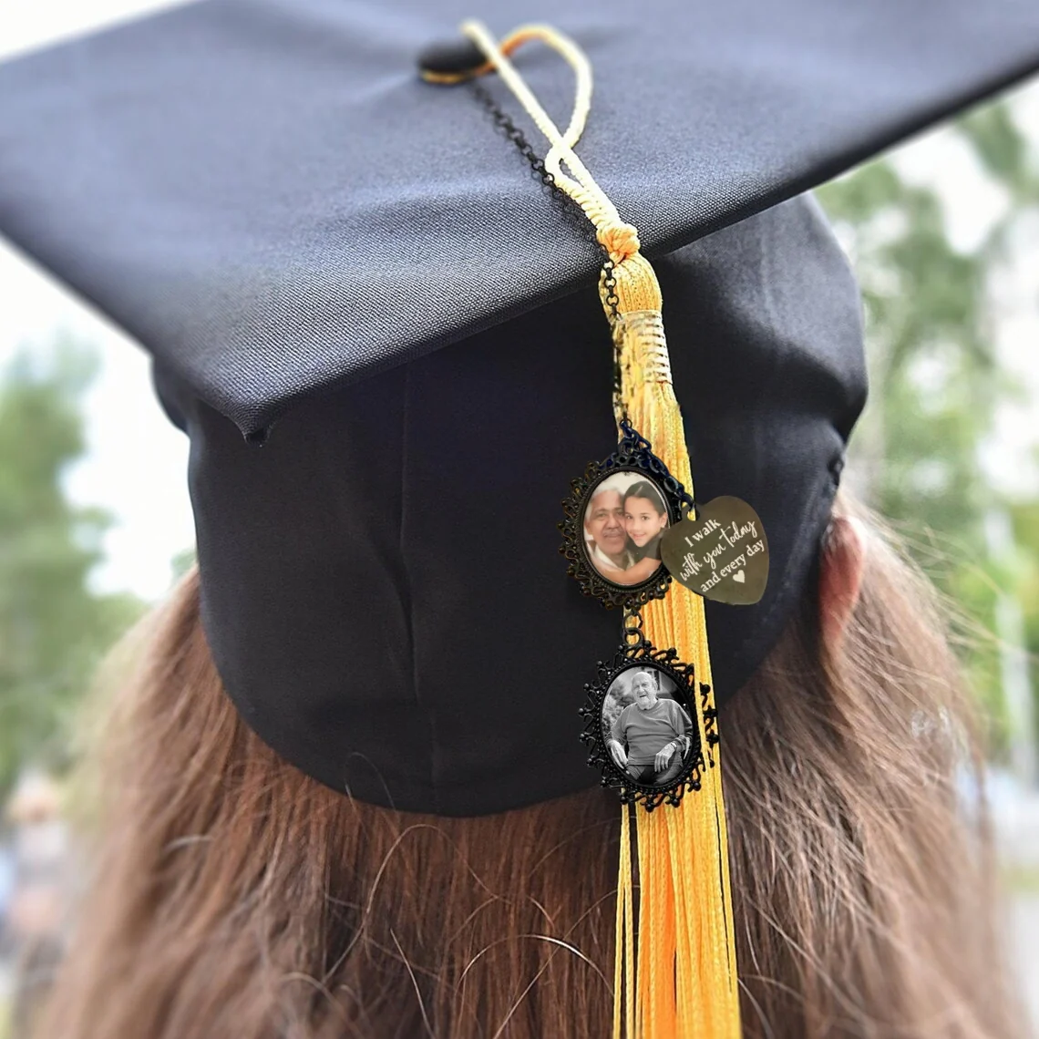 Personalized Graduation Memorial Photo Charm – Custom Keepsake - Image 3