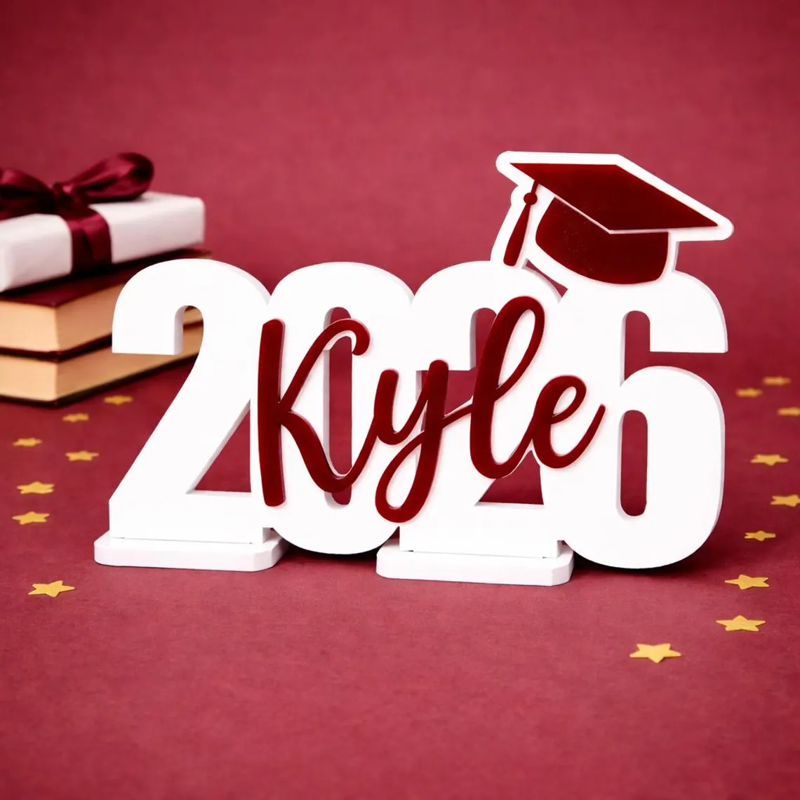 Personalized Class of 2026 Graduation Party Sign – Custom Tabletop Decor - Image 2