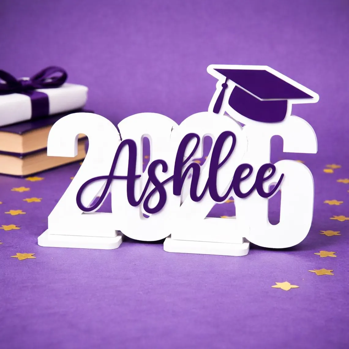 Personalized Class of 2026 Graduation Party Sign – Custom Tabletop Decor - Image 3