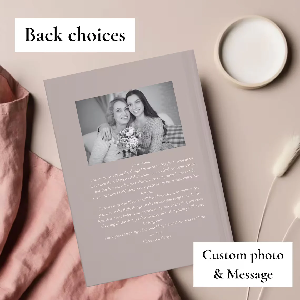 Personalized Grief Journal – Memorial Notebook for Loss of Loved One - Image 4