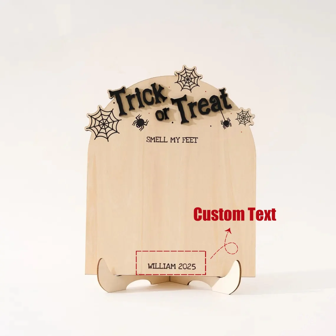 Baby’s First Halloween Footprint Sign – Personalized DIY Keepsake - Image 5