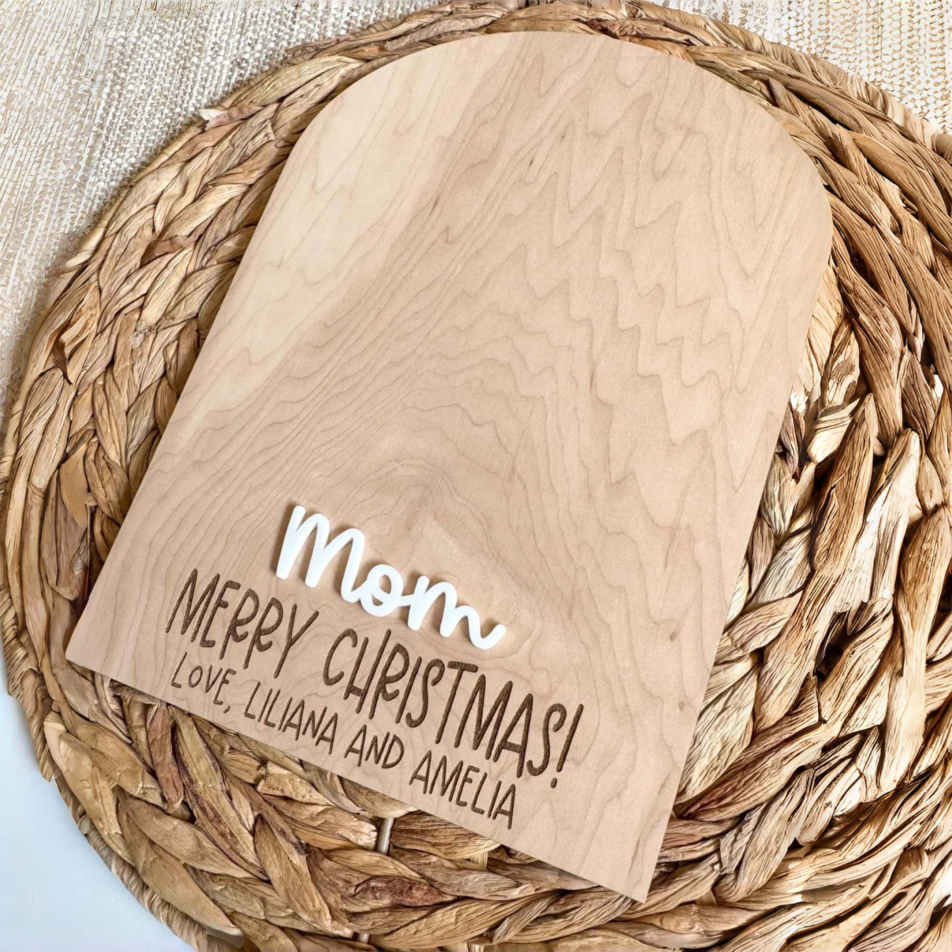 Personalized Handprint Sign | Christmas Gift for Grandparents & Loved Ones - Image 6