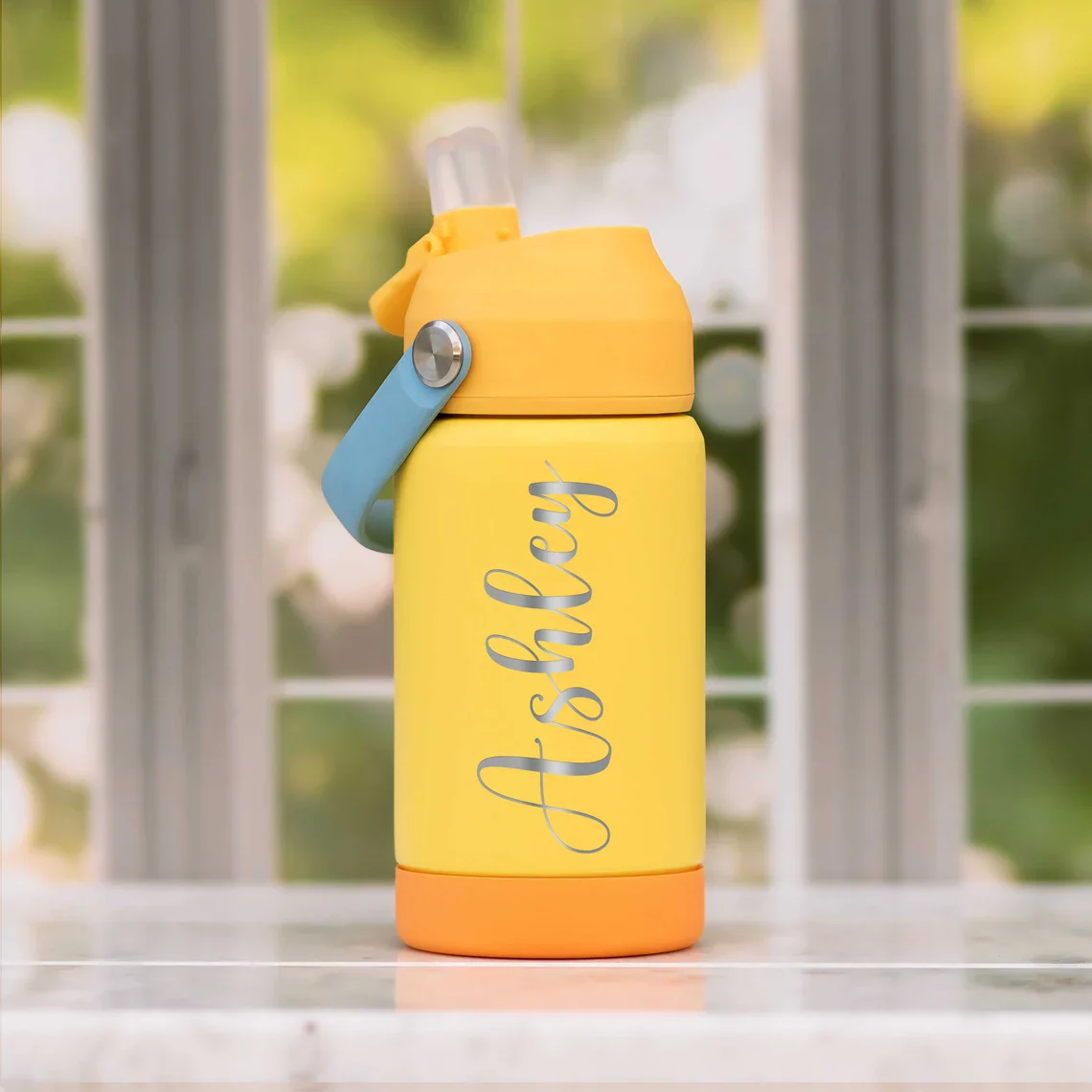 Personalized Name Kids Water Bottle – 12oz Stainless Steel Tumbler - Image 8