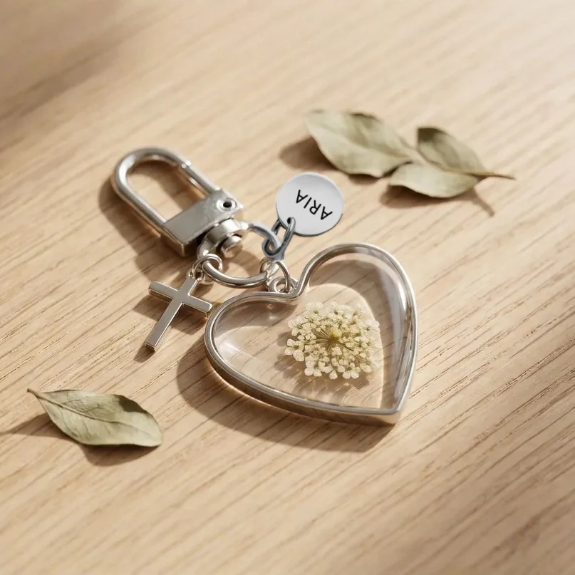 Personalized Mustard Seed Bagchain | Christian Faith Gift - Image 5