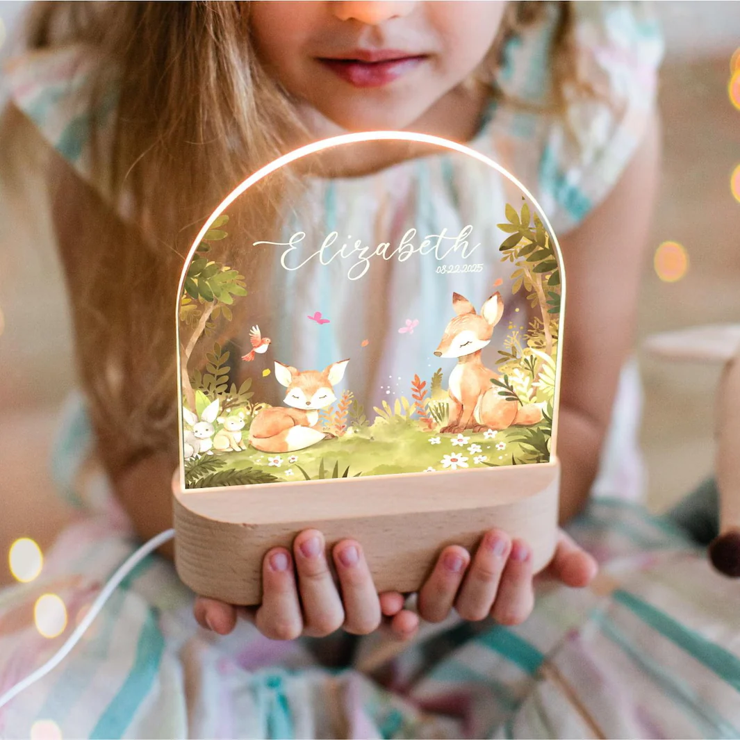 Personalized Baby & Kids Night Light – Custom Name Lamp - Image 2