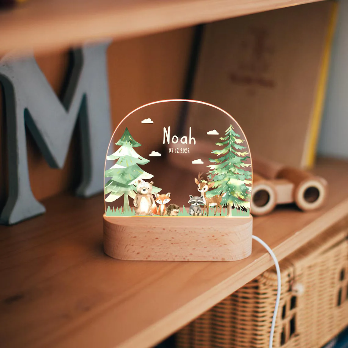 Personalized Baby & Kids Night Light – Custom Name Lamp - Image 5