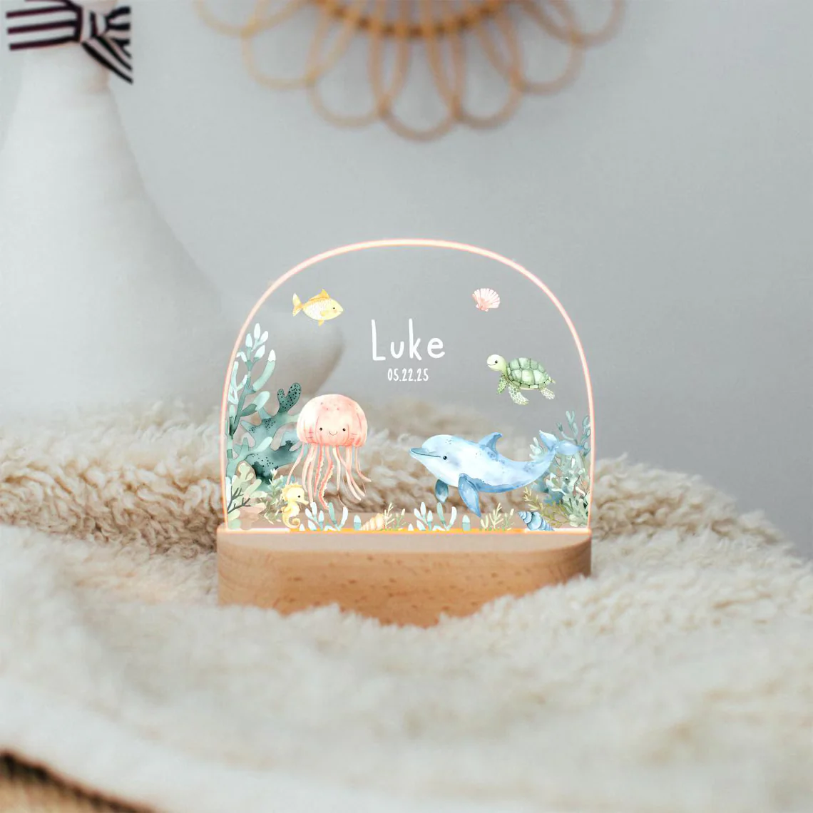 Personalized Baby & Kids Night Light – Custom Name Lamp - Image 9