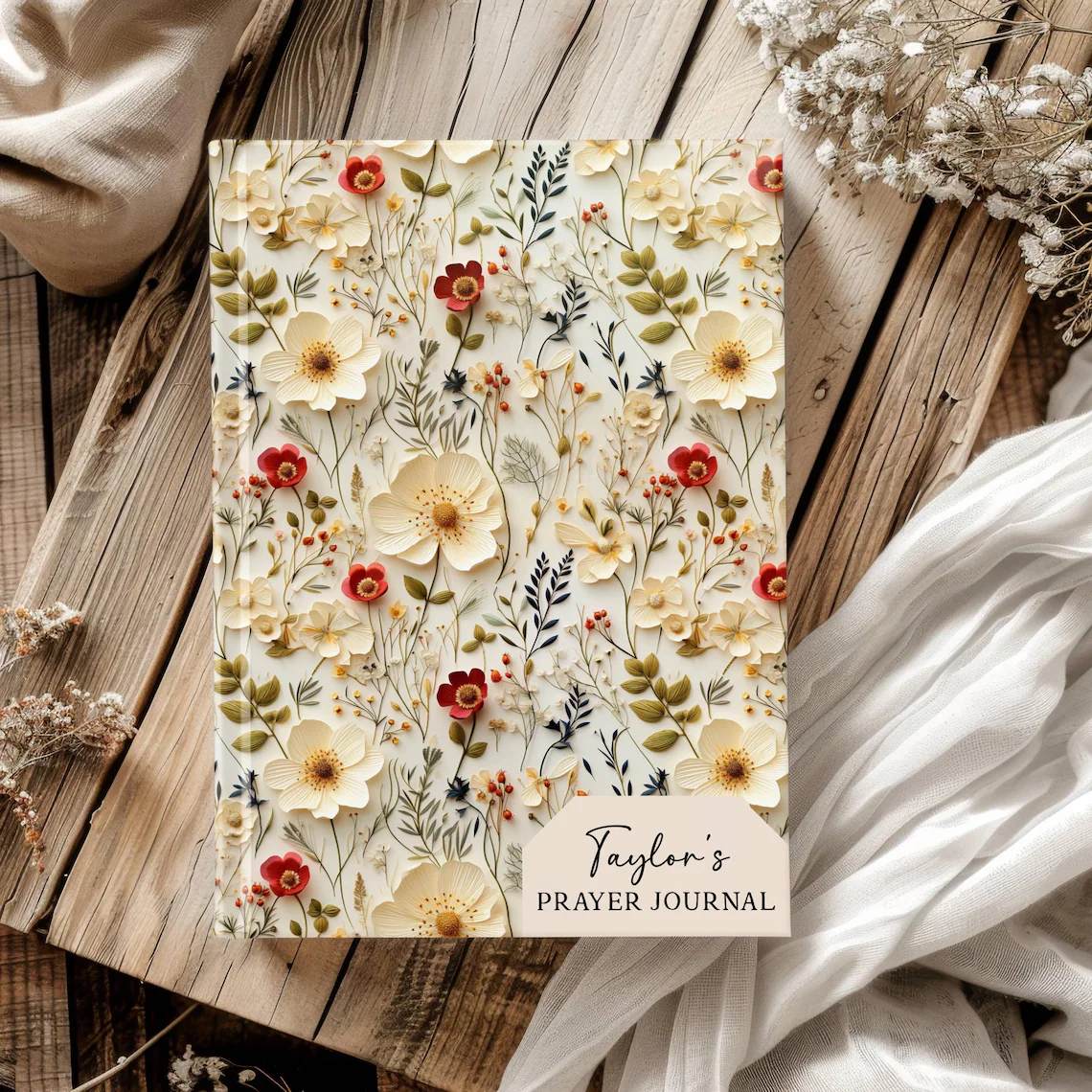 Personalized Prayer Journal for Women – Custom Faith Notebook - Image 3