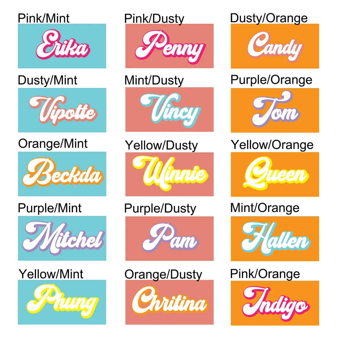 Personalized Name Quick Dry Soft Colorful Beach Towel - Image 5